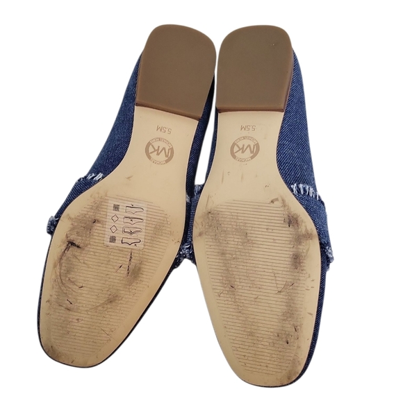 Michael KORS Tiffanie Frayed Denim Loafer - Picture 7 of 7